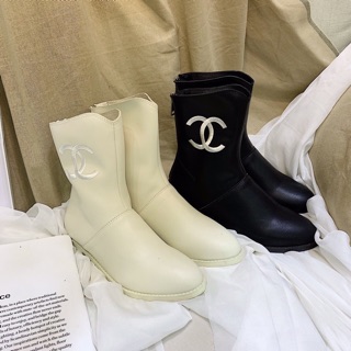 Boots cổ thêu