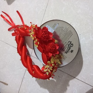 Mấn cô dâu điểm đá pha lê