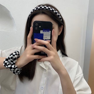 Băng Đô hoạ tiết Checkered Cá Tính