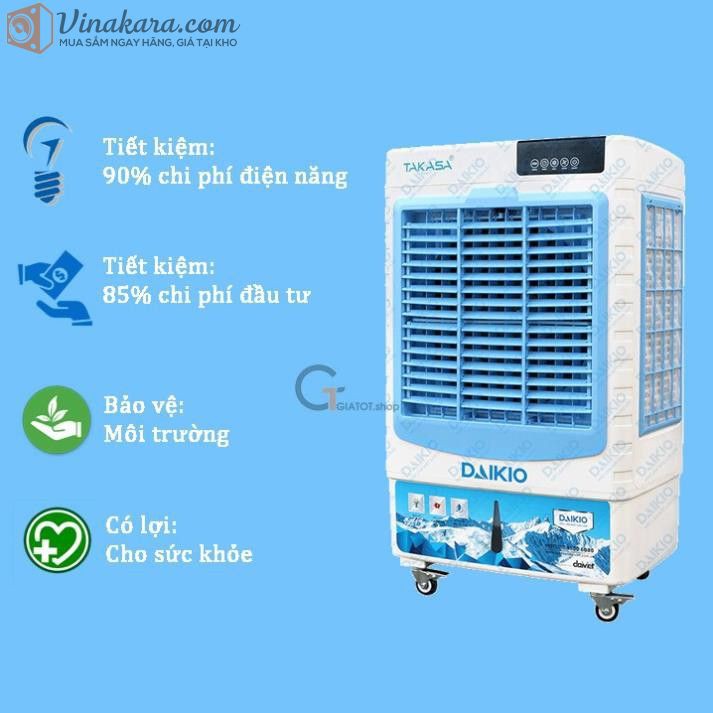 Máy làm mát không khí Daikio DK-4500D làm mát nhanh, tiết kiệm điện, hàng hính hãng Nhật Bản