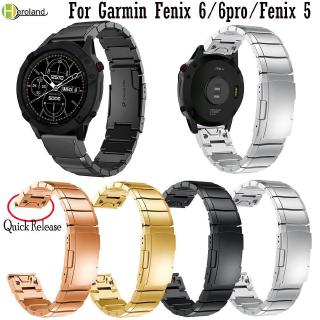 Dây đeo thép không gỉ 22mm cho đồng hồ thông minh Garmin Fenix 6/ 6pro/ fenix 5/ forerunner 935 945/ Approach S60