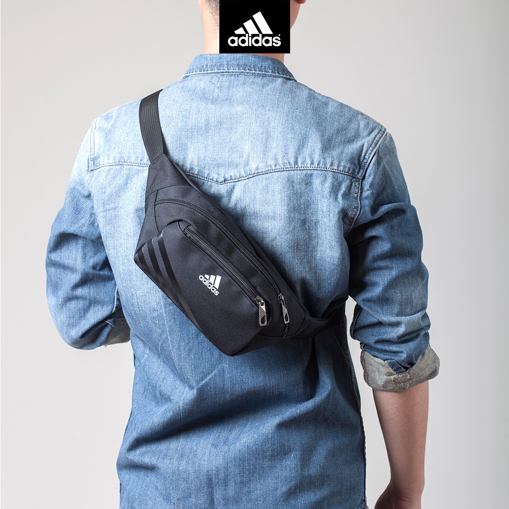 ✔️  Túi Đeo Chéo Adidas EC Waist Bag Sports - AJ4230 - CAM KẾT CHUẨN CHÍNH HÃNG 100%