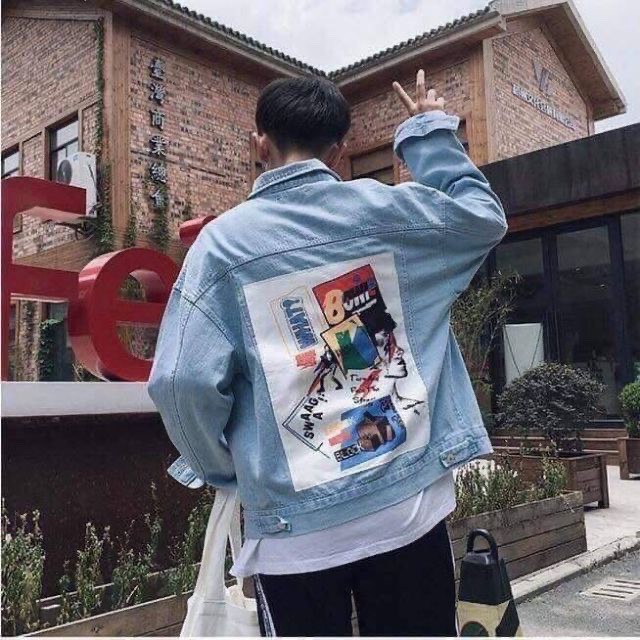 🌟HCM🌟🌺FREESHIP 99K🌺️⚡ Áo Khoác Jean Nam-MIna-Fashion-TrangTrang