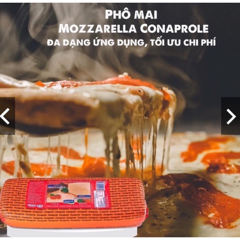 PHÔ MAI MOZZARELLA CONAPROLE CAO CẤP NHẤT- NHẬP KHẨU URUGUAY