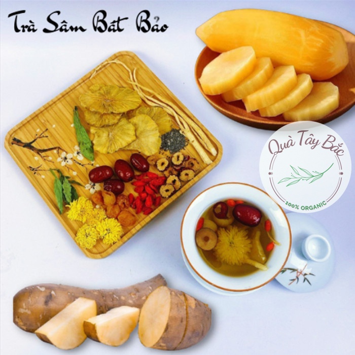 Trà Sâm Bát Bảo - Trà thảo mộc thanh nhiệt mùa hè