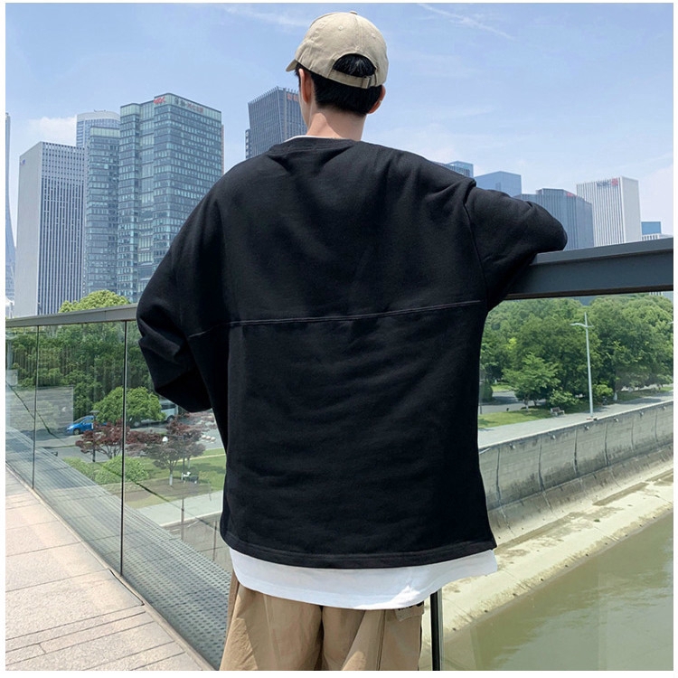 Áo thun nam IELGY tay dài phong cách hip hop năng động