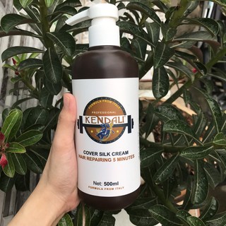[KENDALI] Kem Phủ lụa Phục hồi 5 phút tại nhà Kendali 500ml - Hàng Chính Hãng 100%