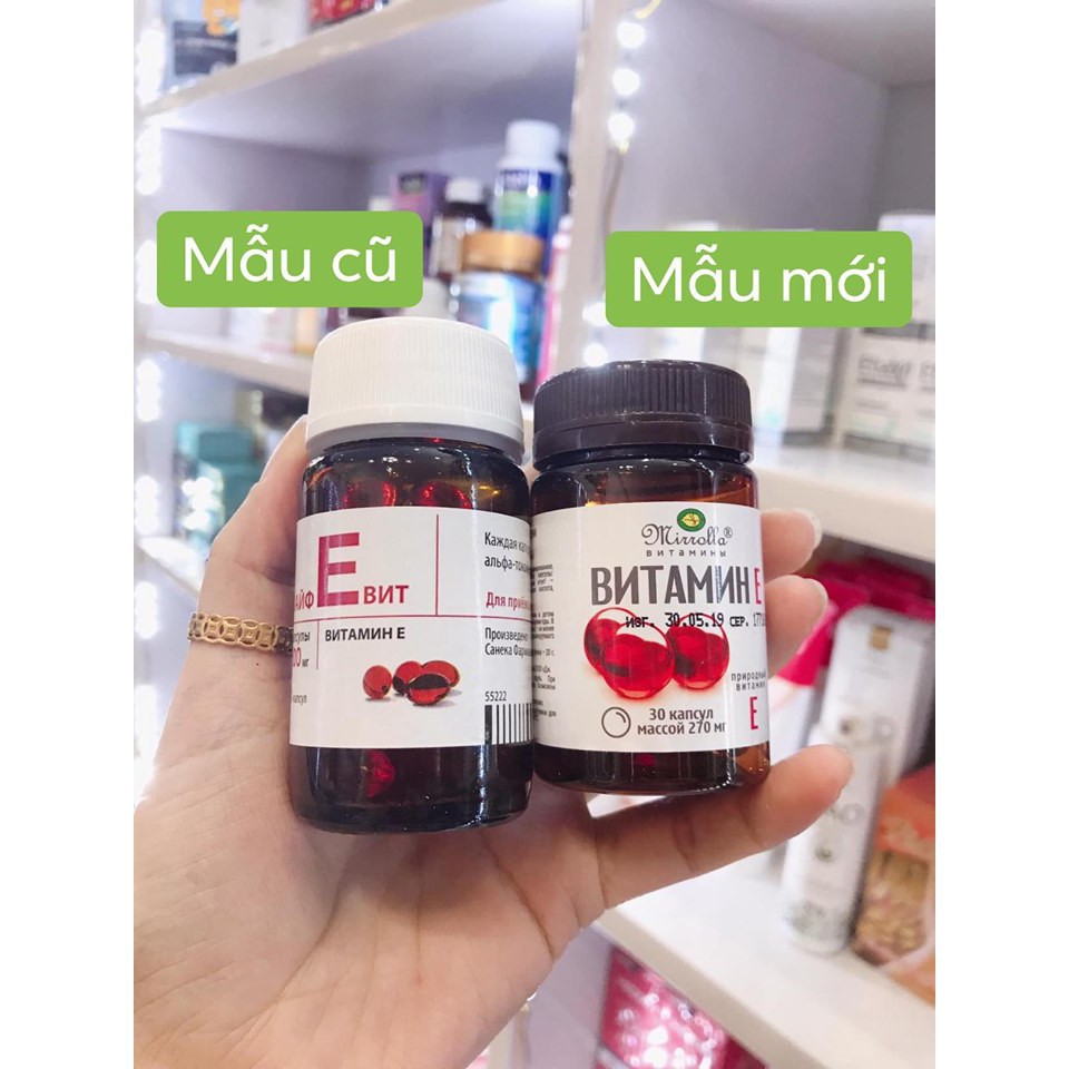 Hộp vitamin E đỏ 270mr( 30 viên) | BigBuy360 - bigbuy360.vn