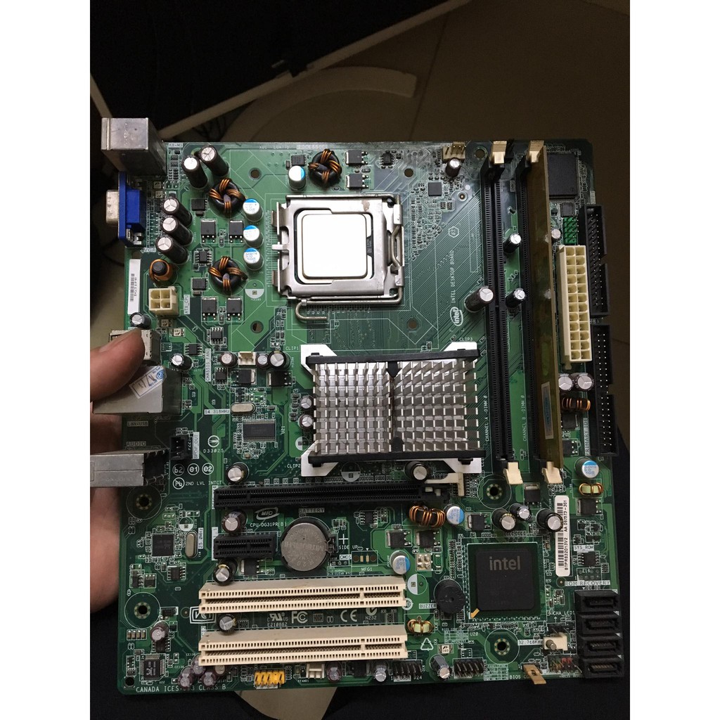 main G31 G31 socket 775  combo main chip và ram 1Gb | BigBuy360 - bigbuy360.vn