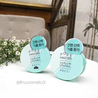 Phấn phủ kiềm dầu Aritaum Pore Master Sebum Control Pact