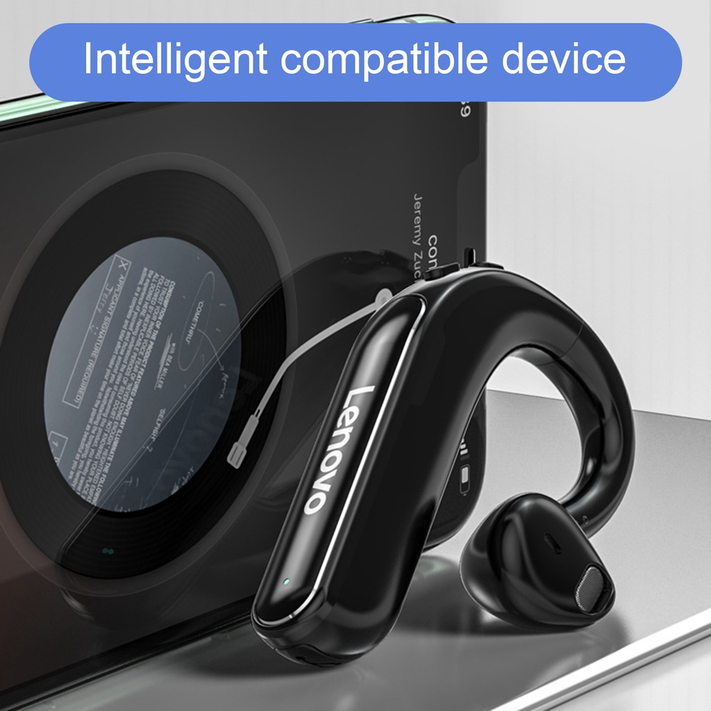 1 tai nghe bluetooth 5.0 không dây chống nước IPX5 chống ồn màu cầu vồng cho Lenovo TW16