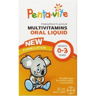 Vitamin tổng hợp cho bé 0-3 tuổi Pentavite 30ml