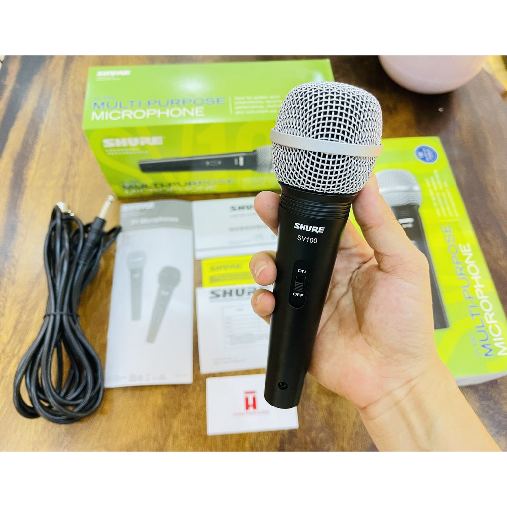 Micro cầm tay điện động Shure SV100