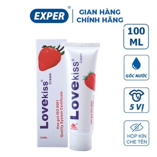 Gel bôi trơn Love Kiss, Hot Kiss, Silk Touch hương trái cây