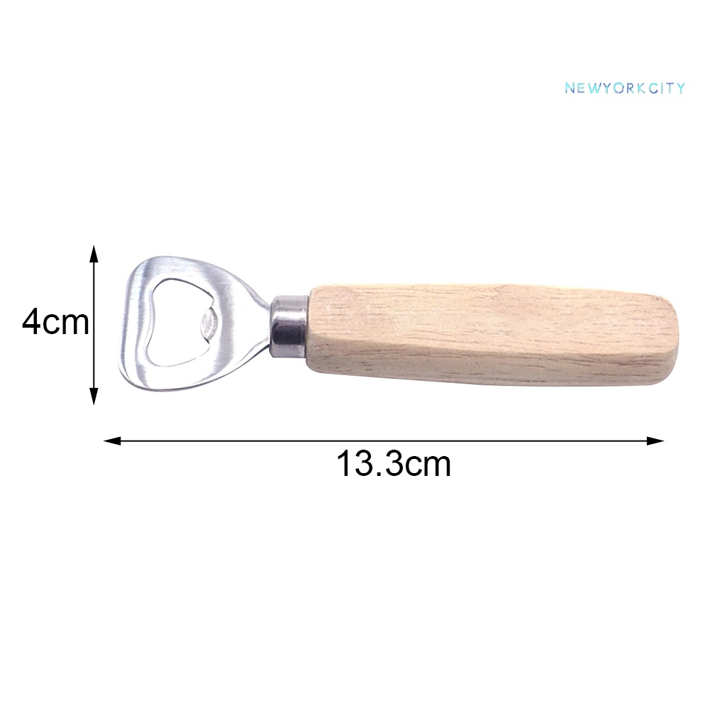 Dụng Cụ Mở Nắp Chai Hình Trái Tim Bằng Gỗ Độc Đáo