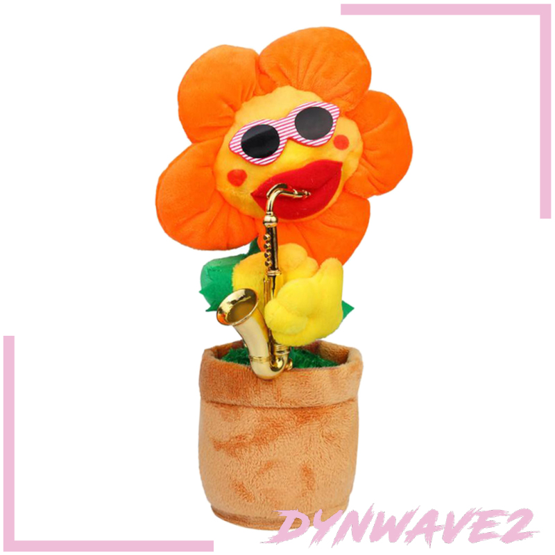 Búp Bê Nhồi Bông Hoa Hướng Dương Biết Hát Nhảy Múa Điện Tử Hình