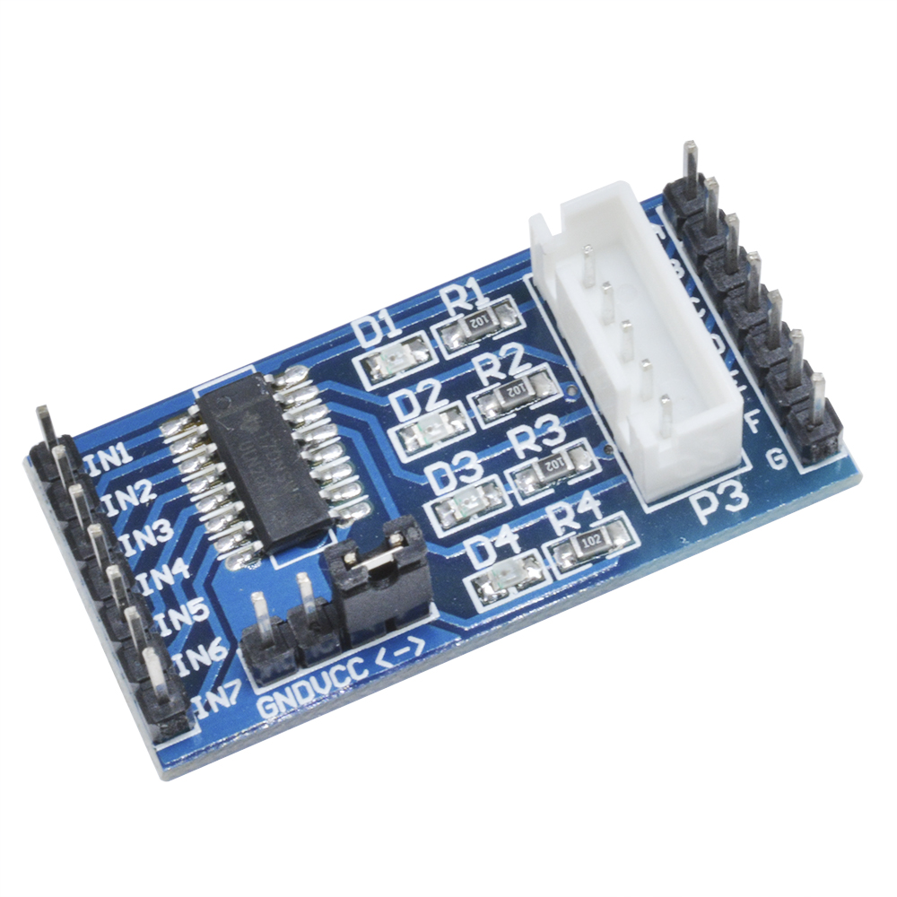 Bảng Mạch Động Cơ Bước Uln2003 5v 4 Pha 5 Dòng 28byj-48 Arduino