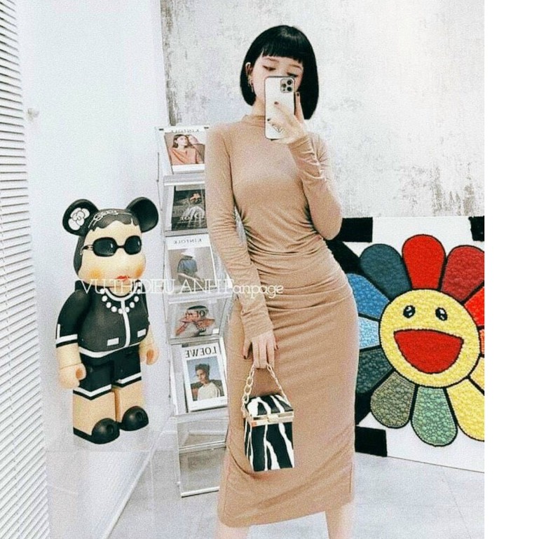 Đầm Váy Body Sang Chảnh Đầm Dự Tiệc Chất Thun Mã KH025 | BigBuy360 - bigbuy360.vn