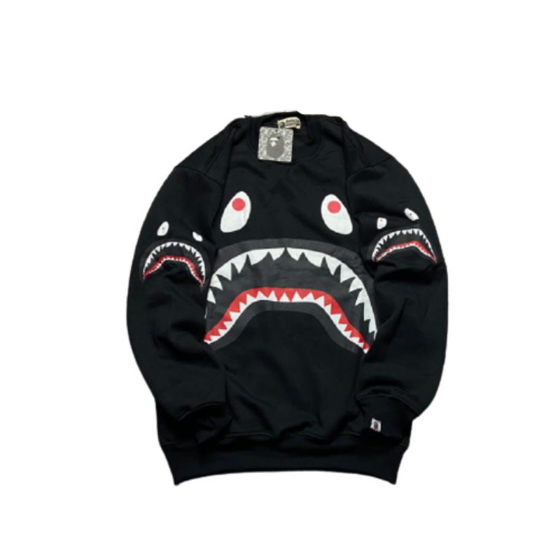 Áo SWEATER BAPE Cổ Thuyền A BATHING APE SHARK / SWEATER Unisex Mới Nhất Có Thể