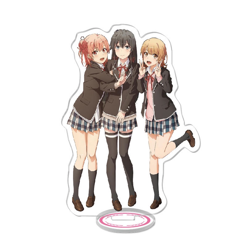 Bảng mô hình nhân vật Yukinoshita Yukino Yuigahama Yui