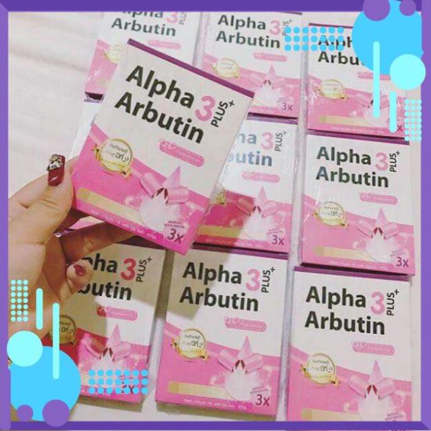 Viên kích trắng Alpha Arbutin collagen mẫu mới