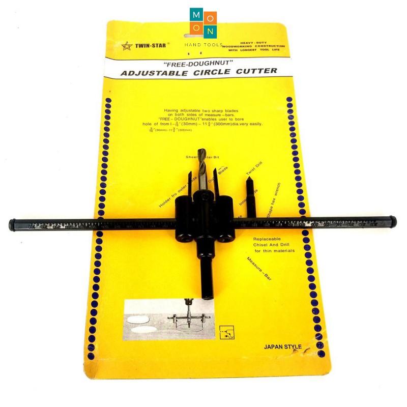 Mũi Khoan Khoét Lỗ Thùng Loa, Lỗ Đèn Thạch Cao Âm Trần 120mm 200mm 300mm d
