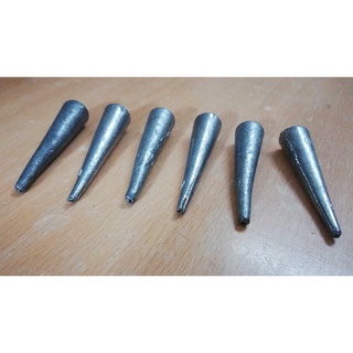 Bộ 5 cục chì nhọn câu cá 10g