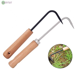Garden Weeder Weeding Hook Cultivator Garden Device Graden Tools Lawn Tool(in stock）