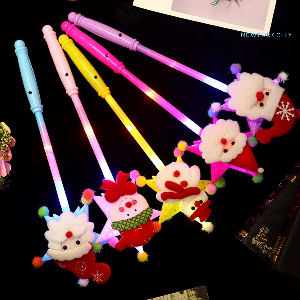 Gậy Phát Sáng Tiết Kiệm Năng Lượng Hình Người Tuyết Giáng Sinh