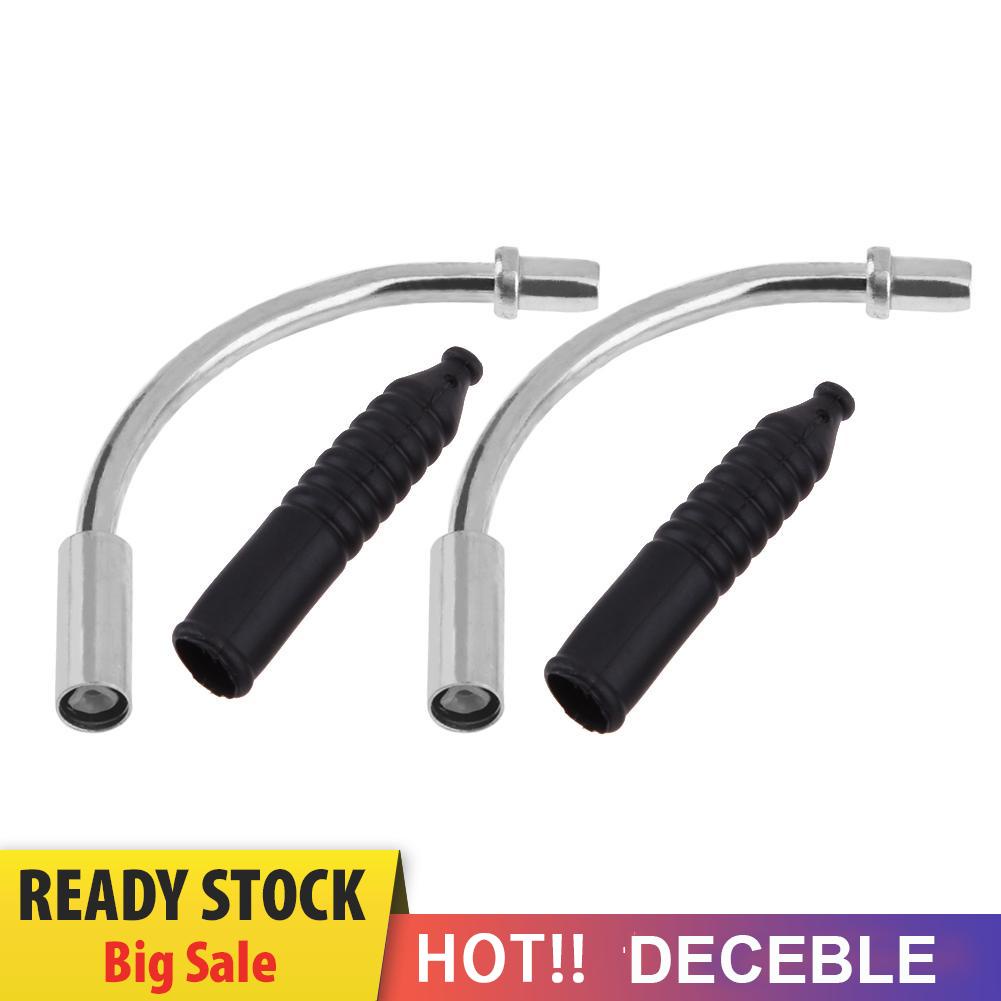 Set 2 ống bẻ cong/ 2 vỏ bọc dây phanh xe đạp leo núi