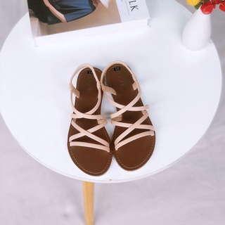 Cotay -SDB78 Sandal bệt quai chéo nhiều màu - Giày sandal nữ cao cấp