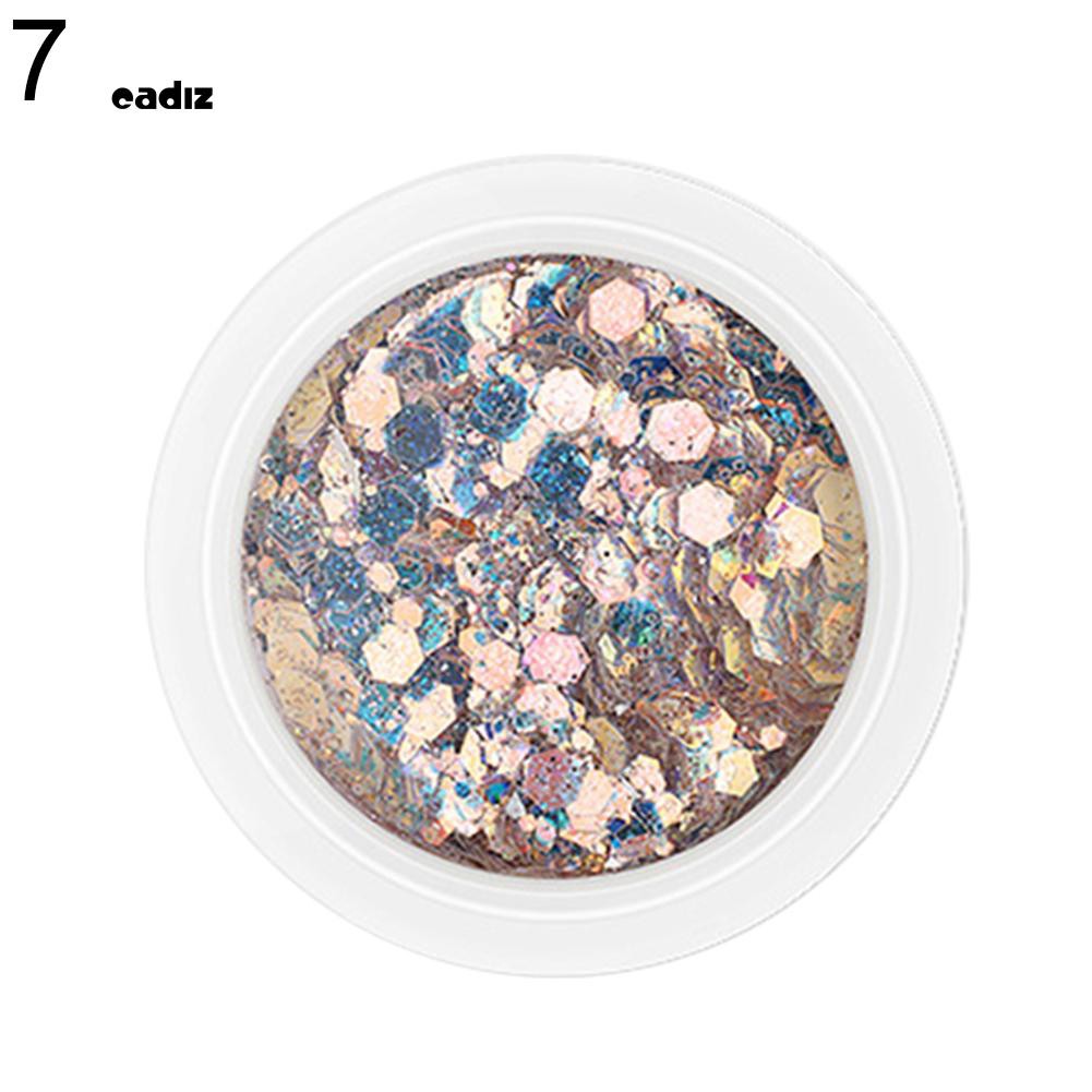 Hộp sequin lấp lánh dùng để trang trí móng nghệ thuật