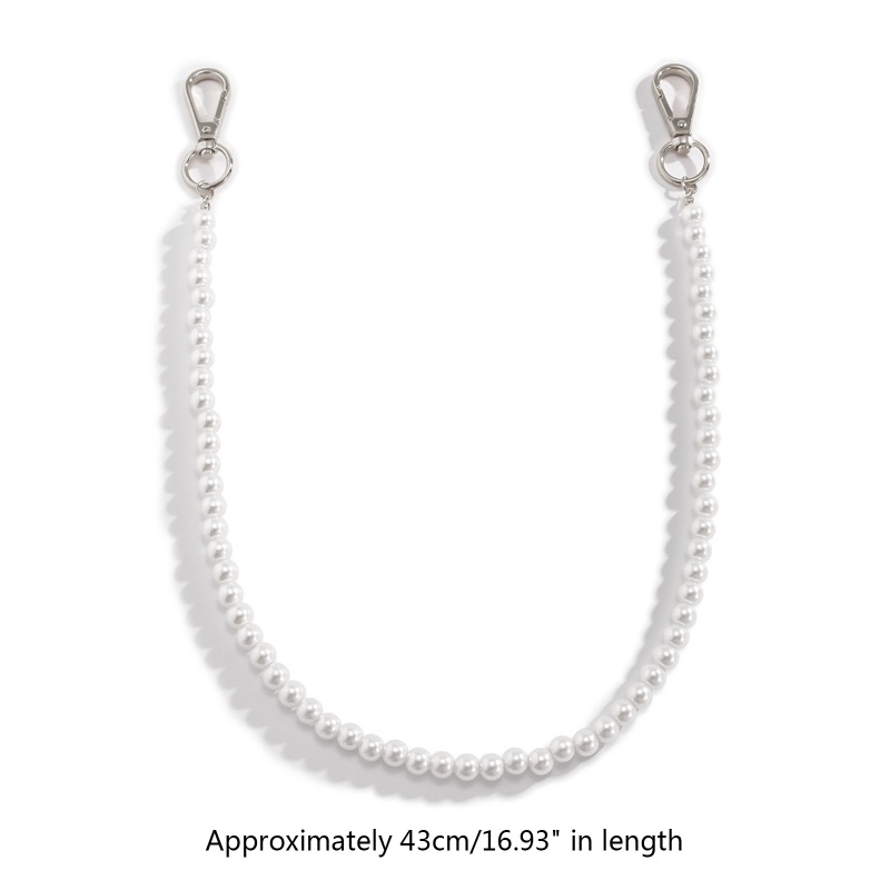 Youyo Ví Jean Nam Nữ Có Dây Xích Khóa Tôm Hùm Túi Phong Cách Hip Hop