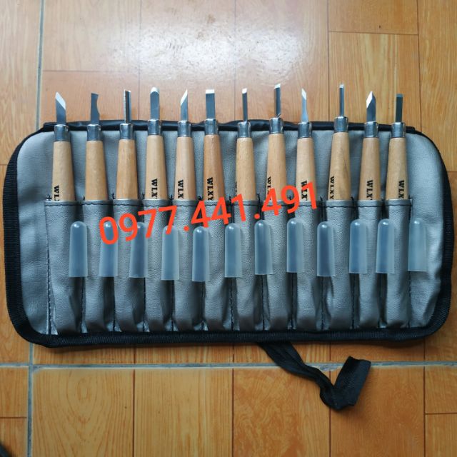 Bộ dao cắt khắc công cụ làm loa 12 chiếc