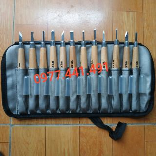 Bộ dao cắt khắc công cụ làm loa 12 chiếc