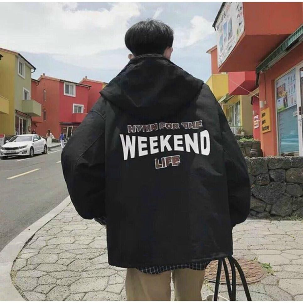 Áo khoác dù Weekend Life nam nữ form rộng Unisex 2 lớp Chống Nắng siêu ngầu KMG