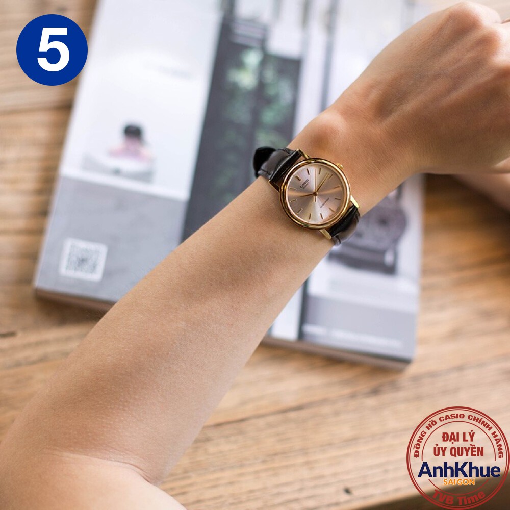 Đồng hồ nam dây da Casio Standard chính hãng Anh Khuê MTP-1095 Series (33mm) | BigBuy360 - bigbuy360.vn