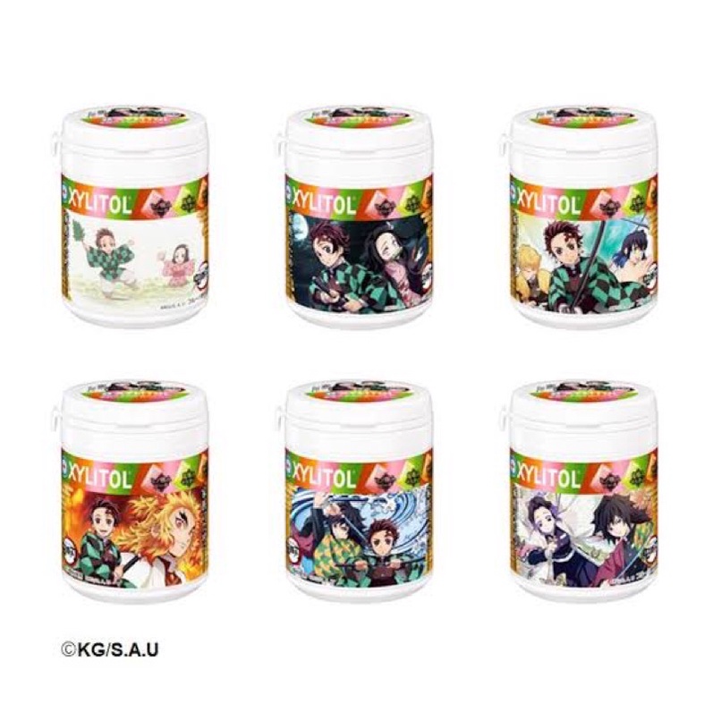 Hộp kẹo ca su kny Kimetsu no yaiba - thanh gươm hủy diệt