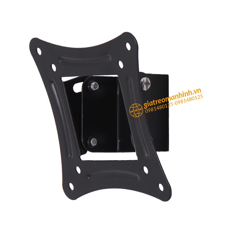 Giá Treo Màn Hình 17 - 27 (Upto 32Inch) Model C12 / Cách Tường 3,5 Cm  - Tùy Chỉnh Góc Nghiêng Xuống 10 Độ