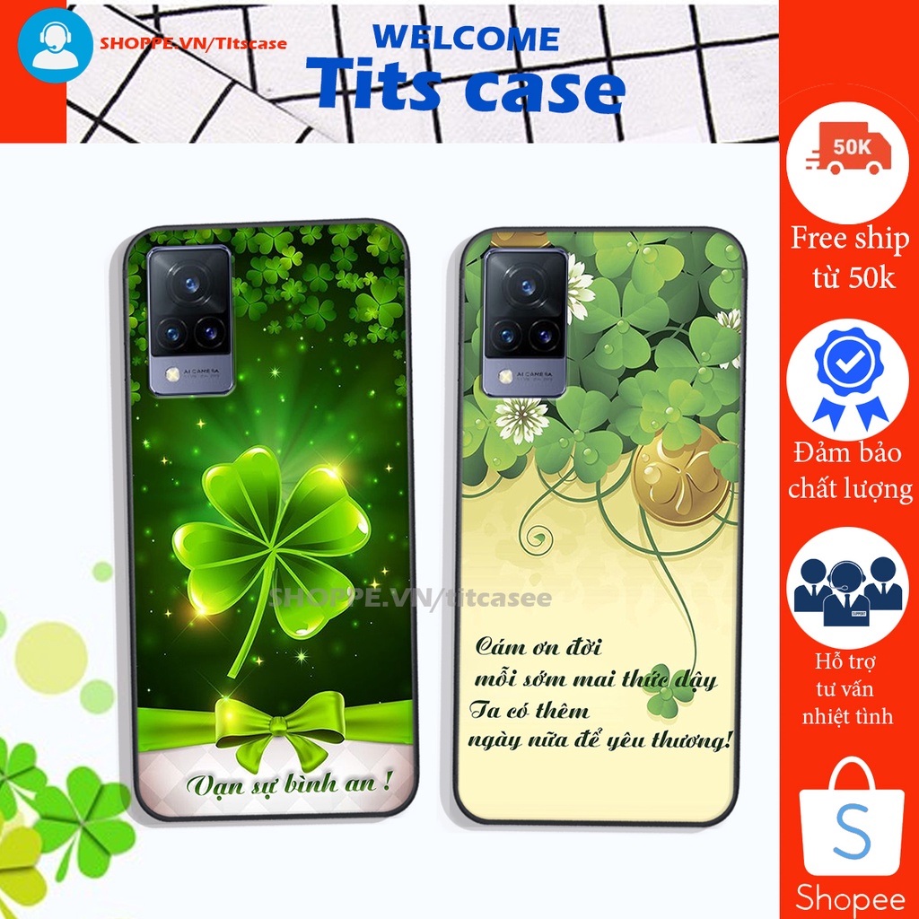 Ốp lưng Vivo V21 5G in hình thiên nga,hoa may mắn, đặc sắc ĐỘC - LẠ - BỀN