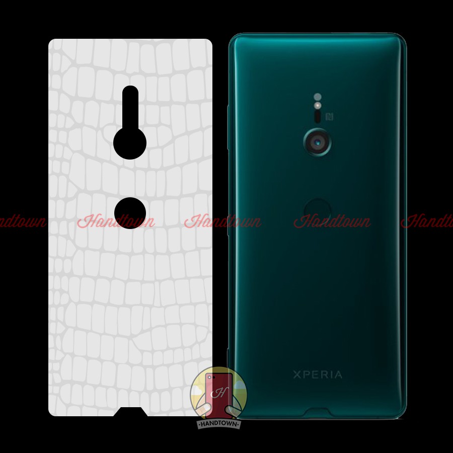 Dán PPF Mặt Lưng Sony Xperia XZ1 XZ2 XZ3 XZ 1 XZ 2 XZ 3 Kính Cường Lực Dẻo Vân Cá Sấu / Hiệu Ứng Cầu Vồng / Trong Suốt