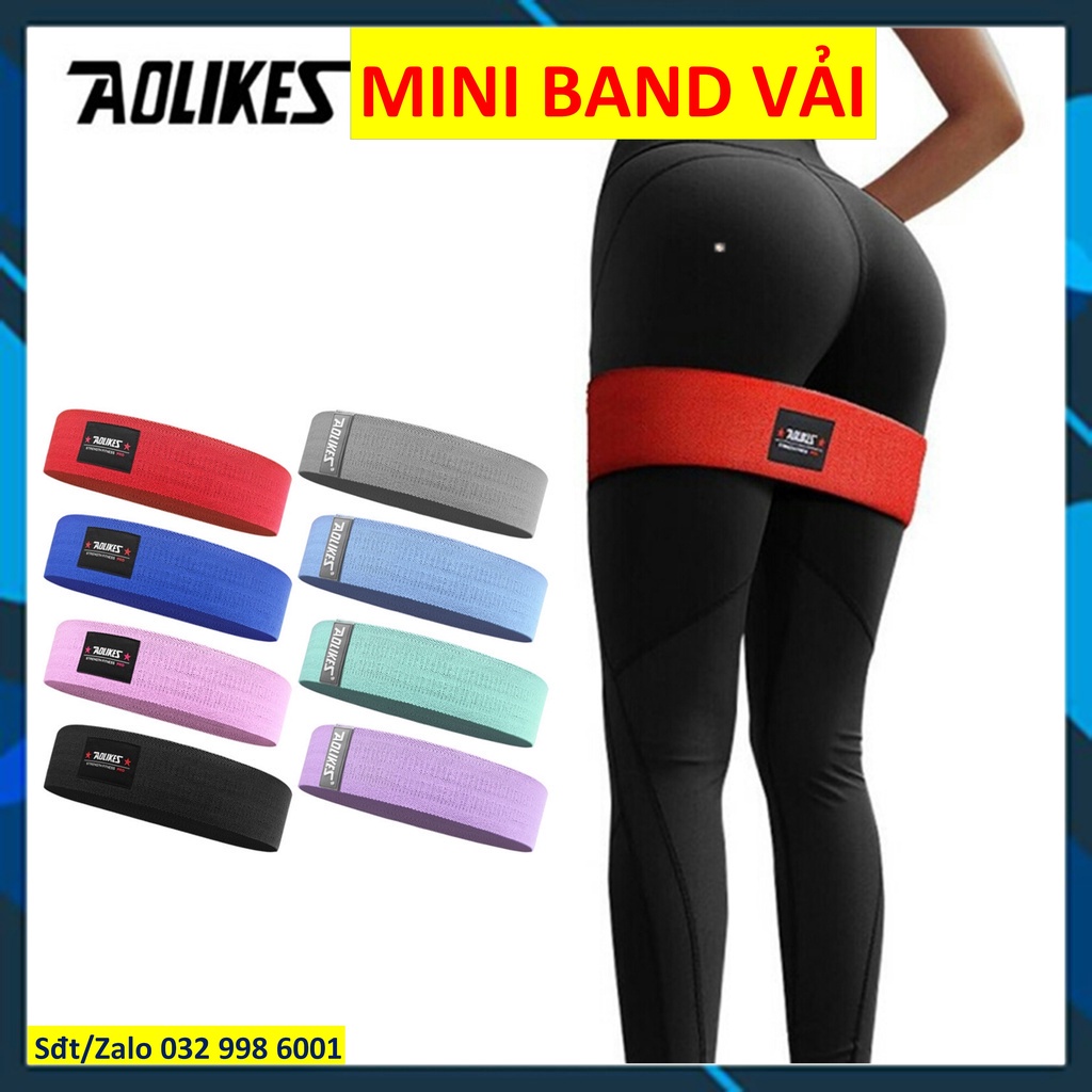 Dây kháng lực tập gym Yoga Dây kháng lực Power band toàn thân 3602 Superband Proesce Miniband Aolikes 3604 3601 ddcg