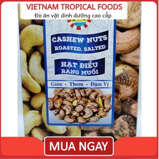Hạt điều rang muối bình phước a cồ loại 500g không mặn, không sâu