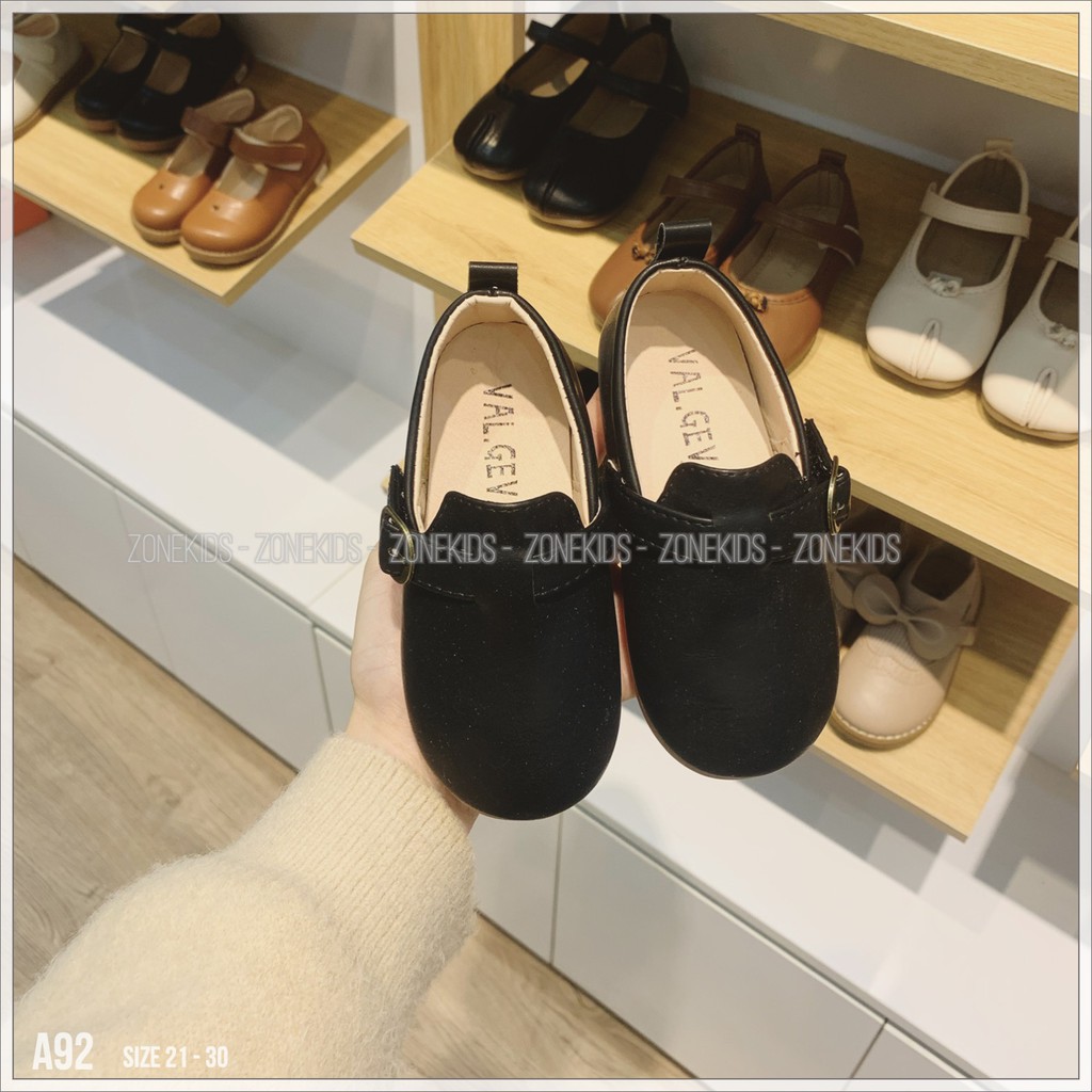 Giày búp bê phối khuy bên cho bé Zonekids - A92