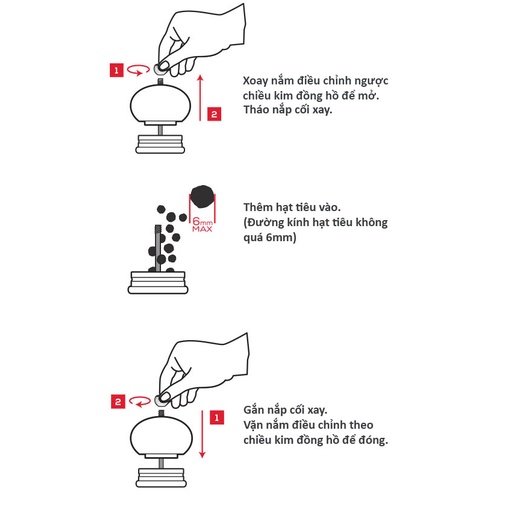 PEUGEOT PHÁP Cối Xay Muối/Tiêu Gỗ Sồi Cao Cấp Nhập Khẩu Chính Hãng - Giá Sỉ