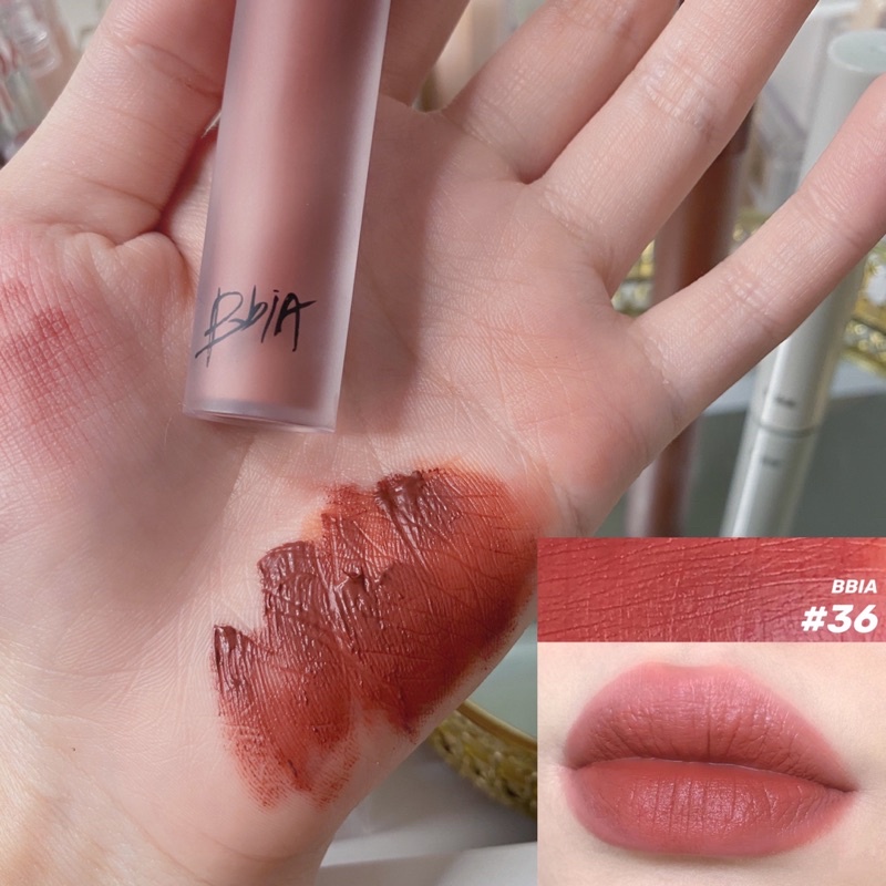 Son BBIA ( Velvet tint &amp; Glow Liptint các màu hot)