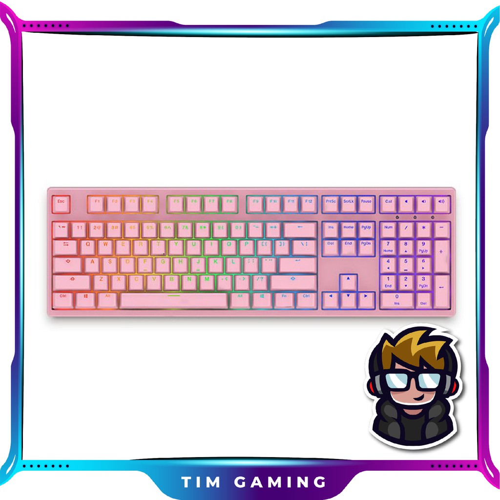 Bàn phím cơ AKKO 3108S RGB PRO - PINK