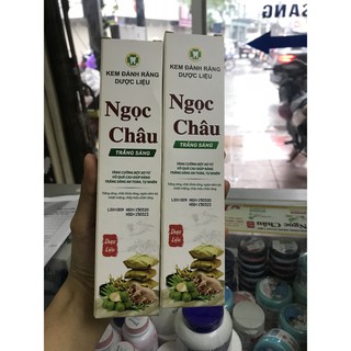 Kem đánh răng dược liệu Ngọc châu trắng sáng 125g