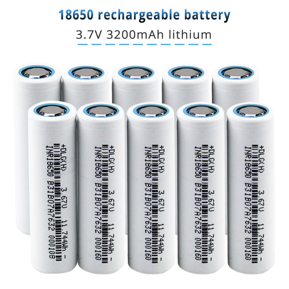 Pin BTW/DLG 18650 3.7V  3200mAh và  2600mAh dòng xả 3C