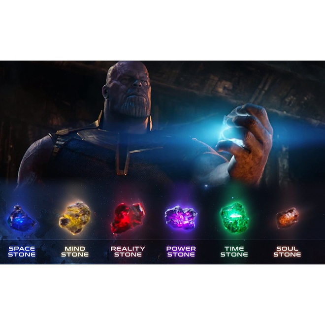Bộ đá vô cực space Mind Reality Power Time Soul stone Marvel trong Avengers cuộc chiến vô cực 1582